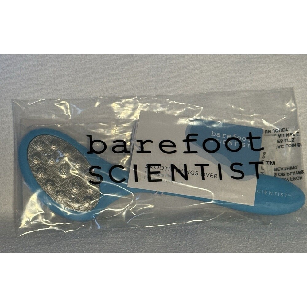 barefoot scientist Dual Sided Callus File & Rasp Blue BFS-BE-001